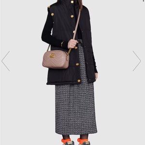 Gucci Small Marmot shoulder/crossbody bag-Dusty pink